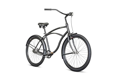 Priority Bicycles Coast Beach Cruiser Bike Charcoal