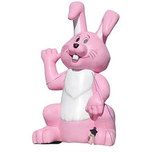 Pink Giant Inflatable Easter Bunny Rabbit with LED Lights, Outside Blow Up Rabbit Balloon,Outdoor Indoor Holiday Decoration for Easter Party,Garden,Yard Lawn DÉCor (Pink, 23Ft(7m) H)