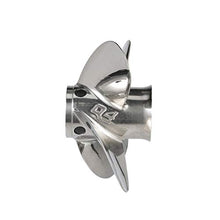 Quicksilver Q4 13" Diameter 17" Pitch 4-Blade Stainless Steel Propeller Right Hand Rotation