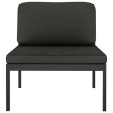 KTHLBRH 11 Piece Aluminum Patio Lounge Set with Cushions Anthracite
