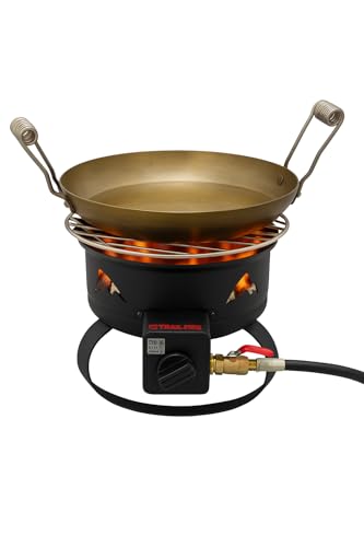 Trail Fire Spark Compact 4-in-1 Portable Propane Camp Grill & Fire Pit