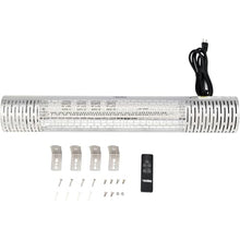 Global Industrial Infrared Patio Heater W/Remote Control, Wall/Ceiling Mount, 1500W, 120V