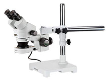 AmScope Professional Binocular Stereo Zoom Microscope 7X-90X White