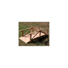 Creekvine Designs Cedar Garden Bridge - Western Red Cedar 4'