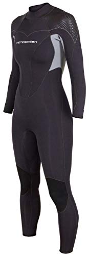 Henderson 7mm Thermoprene Pro Women’s Back Zip Jumpsuit Black 12
