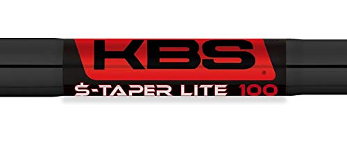 KBS Money $-Taper LITE Black PVD Steel Iron Shafts 4-PW, Set of 7 Shafts - .370 Parallel Tip (Choose Flex) (X-Stiff)