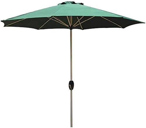 YYBOES Outdoor Garden Parasols Sun Shade, Parasol Umbrella with Manual Crank Waterproof Resistant for Patio/Beach/Pool/Outdoor Canopy,Without Parasol Base,Without Paraso