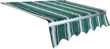 Manual Retractable Awning Door Window Awning Shelter Outdoor Canopy Home Deck Canopy with Manual Crank Handle（Frame Included ）