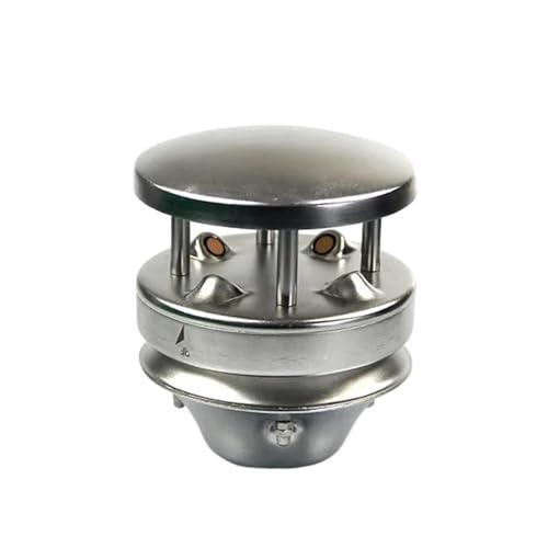 Mechanivis Wind Speed Transmitter, Stainless Steel Ultrasonic Anemometer, Wind Direction Indicator Digital