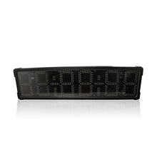 DUHTFCY Workout Timer Wall Interval Clock, 8 Inch 6 Digits Marathon Clock Double Sided Large Led Outdoor Clock Waterproof Real Time Clocks for Home Gym Fitness,Green Double-Sided
