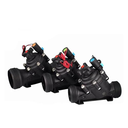 1PCS 2'' 2-1/2" 3'' Irrigation Solenoid Valve System 220V 24V 12V Lawn Sprinkler Garden Irrigation Greenhouse Solenoid Valve (Size : 3", Color : 24VAC)