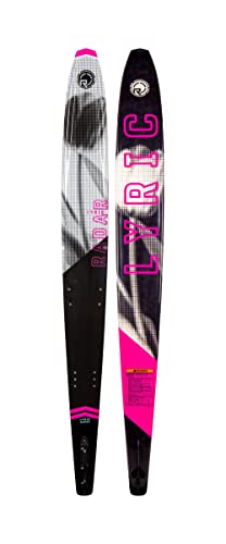 Radar Lyric Waterski w/Lyric Boa Boot - SM & Lyric Boa ARTP Carbon/Black/Rhodamine