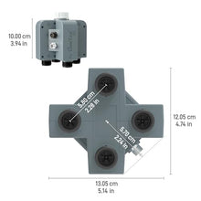 LinkTap Q1 4-Zone Wireless Water Timer & Gateway, Equals Four G2S Smart Hose Timers