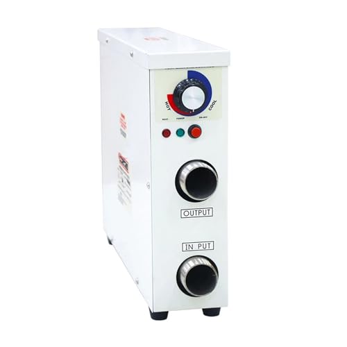 SIMPLEusQ 5.5kw to 15KW Heat Pump Electric Water Heaters Swimming Pool SPA Heaters 220v/380v Fast and Efficient(White 11kw)