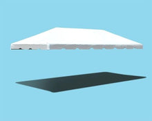TentandTable 15' x 30' Replacement West Coast Tent Top, White