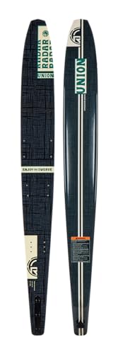 Radar Water Ski 65" - Mens Union - Black / Sand / Alpine Green