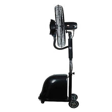 Pealihuy Industrial Misting Fan with Oscillating Cooling Mist Humidifier Height Adjustable 3 Speed Swivel Function Misting Cooling Fan for Home Office and Restaurant,65 CM