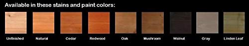 A & L Furniture Co. Western Red Cedar 4' Marlboro Swing - Ships Free in 5-7 Business Days