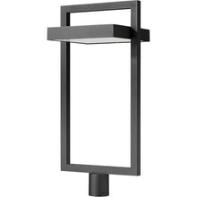 Z-Lite 1 Light Outdoor Post Mount Fixture 566PHXLR-BK-LED