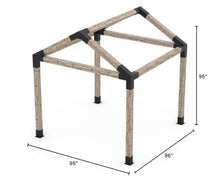 TOJAGRID Pergola Kit for 6x6 Wood Posts
