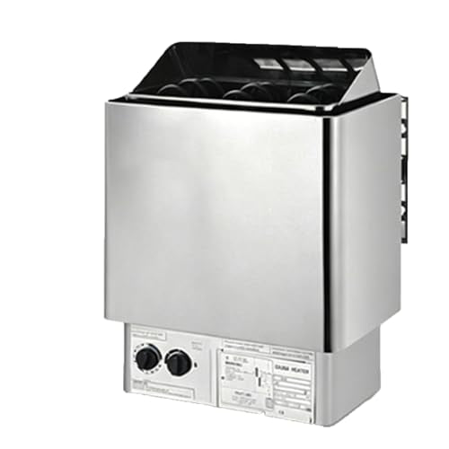 Pfps 9KW Electric Sauna Heater, Stainless Steel Dry Sauna Stove, Built-in Controller with Fast Heating, 0-180 Min Timer, 0-80℃ Temp, for Steam Room, Spa 8KW-In380