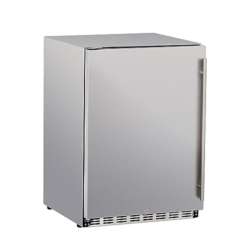 TrueFlame 5.3c Deluxe Outdoor Rated Fridge Right to Left Opening