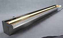 American Pond 36" Stainless Steel Waterfall Spillway Weir 6000 GPH Includes Color Controllable LED Light Strip