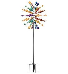 Regal Art & Gift Wind Spinner, Outdoor Metal Kinetic Yard Art with Stake