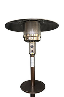 Outdoor Patio Heater Propane Heater with Adjustable Table (Bronze)