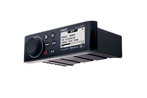 Fusion Entertainment Marine Receiver MS-RA70NSX with 2 Pairs of EL-F651W 6.5" Coax Grills White