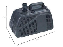 Wiedamark Ocean Mist 360 RGB LED Floating Fountain Pump & Light Ring with 66' Cords RGBW
