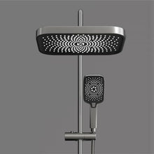 Shower shower set, piano keys, pressurized digital display, bathroom, rain