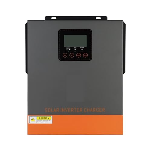 SFBBHF Solar Charge Controller Off-Grid Hybrid Inverter 1KW 1.5KW with 80A MPPT Solar Charge DC 12V 24V to 230V AC Max PV 150Vdc(1KW 12V)