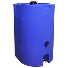 WaterPrepared 160 Gallon Stackable Utility Water Tank, Blue