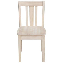 IC INTERNATIONAL CONCEPTS Table with 4 San Remo Juvenile Chairs Unfinished