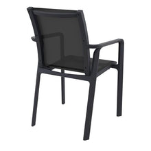 Compamia Pacific Sling Arm Chair in Black (Set of 2)