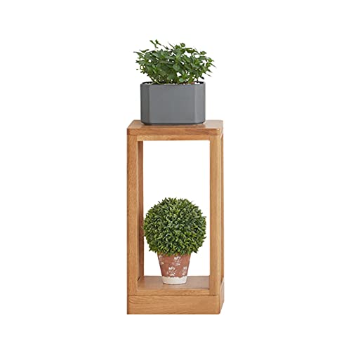 Wooden Plant Display Stand Flower Rack Storage Rack Organizer for Plant Flower Pots Indoor Outdoor Living Room Office Garden Plant Stand Display Stand (Size : Small) ()