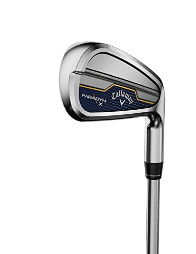 Callaway Golf 2023 Paradym X Individual Iron Left Hand Graphite Regular Flex Pitching Wedge Black Silver