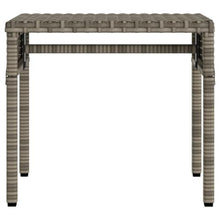 Foknhdi 2-Piece Grey PE Rattan Outdoor Chaise Lounge Set with Adjustable Canopy & Armrests, 78.7 in Seat Depth All-Weather Patio Furniture for Garden Poolside Balcony