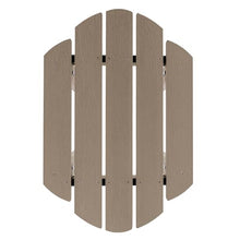 highwood Classic Westport Adirondack 6pc Set, Includes 4 Adirondack Chairs and 2 with Side Tables, Woodland Brown