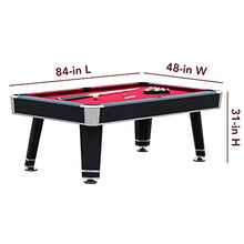 Hathaway Jupiter 7-ft Pool Table Black