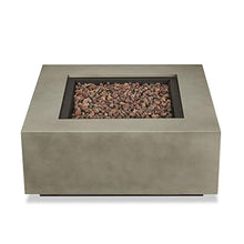 Lakeview Elysian 36-Inch Square Propane Gas Fire Table - Mist Gray - SC-C9812LP-MGRY
