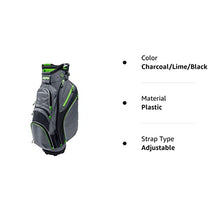 Bag Boy Chiller Cart Bag Charcoal/Lime/Black