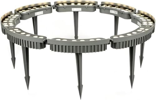 Tree Lights Outdoor Interlocking Waterproof Tree Ring Lights, Suitable for Commercial Palm Tree Landscape Lighting