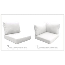 TK Classics High Back Cushion Set for Florence-11D Sail White
