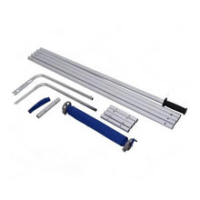Roofing Snow Rake Adjustable Long Handle Aluminum Shovel Oxford Cloth(H)