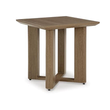 Signature Design by Ashley Outdoor Metal Side Table, Dark Brown