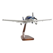 High Flying Models Cirrus SR22 Clear Canopy Large Mahogany Sculpture Multicolor