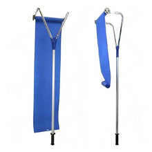 Roofing Snow Rake Adjustable Long Handle Aluminum Shovel Oxford Cloth(H)