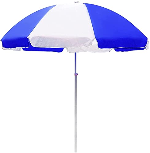 QZQHNYJ Parasol Garden Patio Umbrellas Beach Parasol, Height-Adjustable Round Umbrella, Rainproof Outdoor Umbrella, Used in Garden